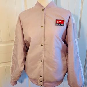 Nike Relaxed Fit Bomber Jacket- Size M